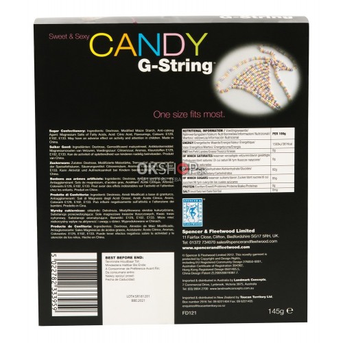 Candy G-String - Sladké Nohavičky