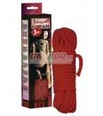 Bondage lano RED Rope Shibari