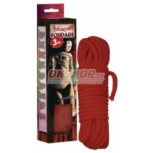 Bondage lano RED Rope Shibari
