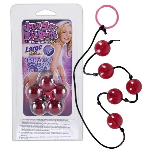 Análne guličky Jelly Soft Beads