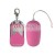 10 Speed Remote Vibrating Egg Medium - Pink