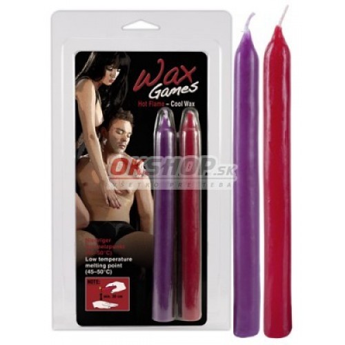 Wax Games Candle Set 2ks