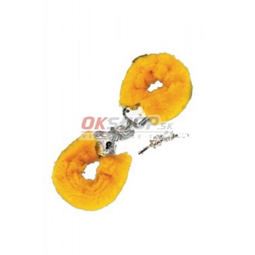 Plyšové putá žlté