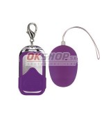 10 Speed Remote Vibrating Egg Small - Purple