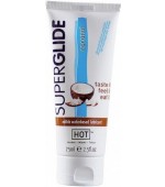HOT Superglide na vodnej báze Kokos 75ml