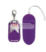 10 Speed Remote Vibrating Egg Big - Purple