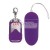 10 Speed Remote Vibrating Egg Big - Purple
