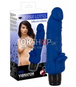 Vibrator Lotus modrý