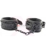 Luxury Fetish wrists cuffs black