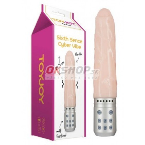 Sixth Sence Cyber Vibrator Flesh