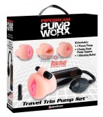 Pump Worx Travel Trio Pump Set