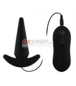 Vibrating Anal Plug black