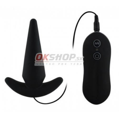 Vibrating Anal Plug black