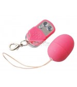 10 Speed Remote Vibrating Egg Small - Pink