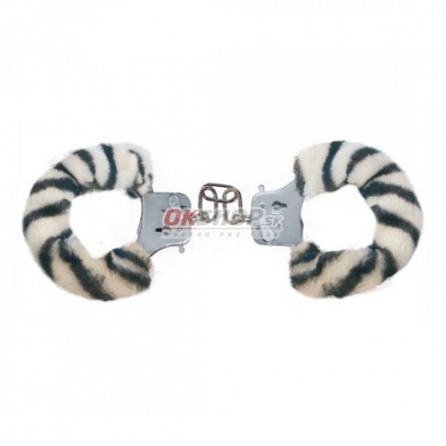 Plyšové putá Zebra