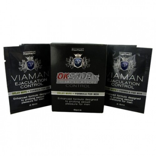 Viaman delay Wipes 6ks