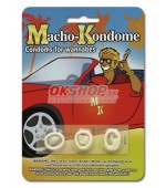Žartovné mini kondómy Macho