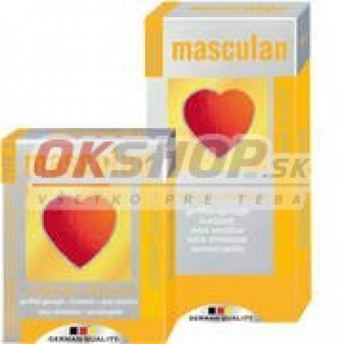 Masculan Ribbed Dotted 10ks