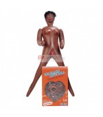 NEGRODOLL THREE HOLES-SILKY HAIR