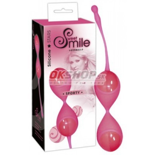 SMILE Loveballs SPORTY neon pink