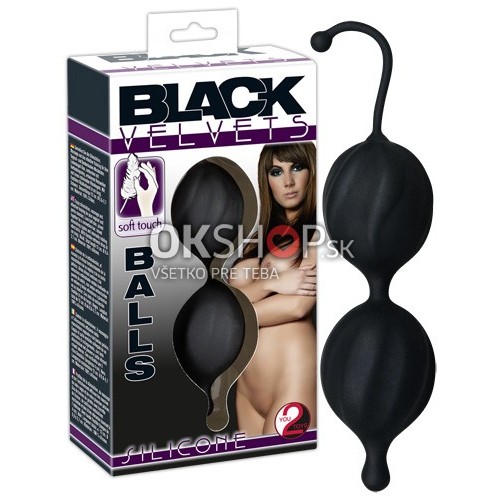 Black Velvets Sillicone Balls