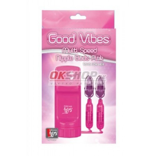 Good Vibes MultiSpeed Nipple Buds - Pink