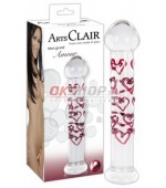 Glass Dildo Hearts