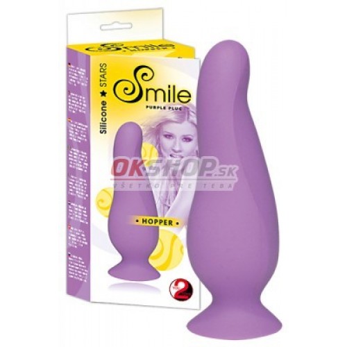 Smile Hopper Anal Plug Purple