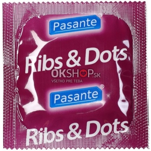 pasante ribs and dots 1ks 