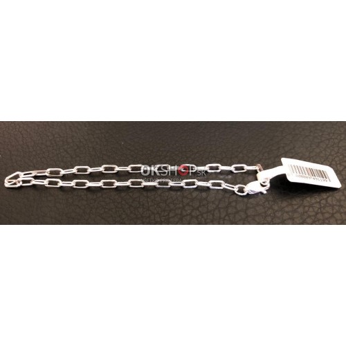 Strieborný náramok Cable 19 cm 2,42 g