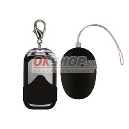 10 Speed Remote Vibrating Egg Small - Black
