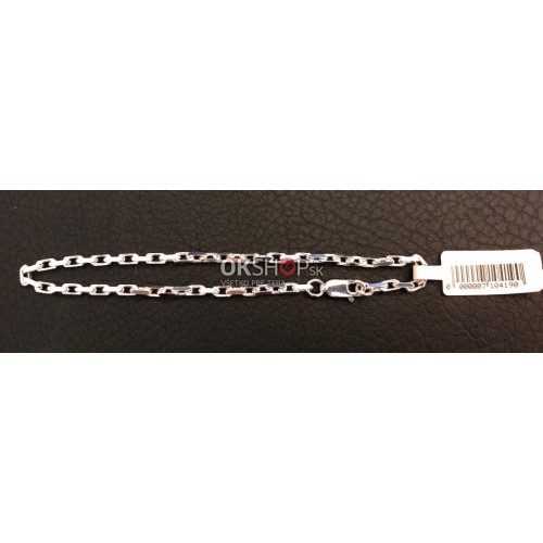 Strieborný náramok Cable 19 cm 3,99 g