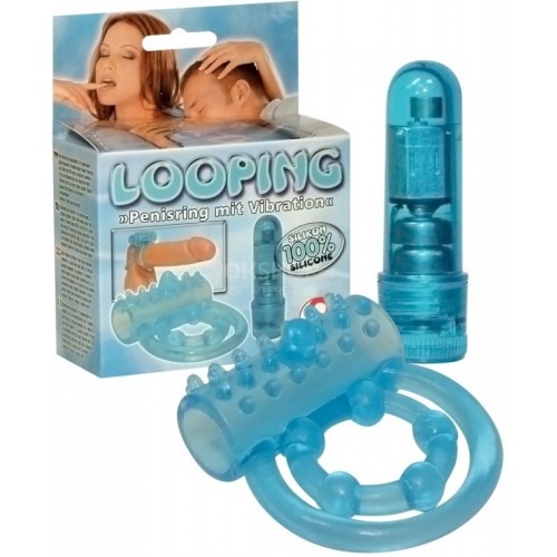 Looping Vibrating penis ring