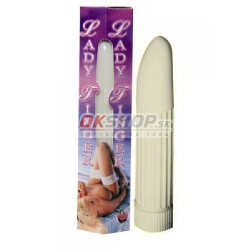 Lady finger - vibrátor biely