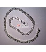 Strieborná retiazka kráľovský vzor 73,49g