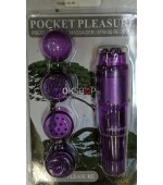 Vlny rozkoše Pocket Pleasure (fialové)
