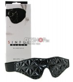  Sinful Blindfold Black 