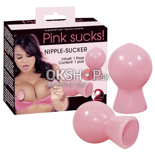 Nipple sucker - pink+