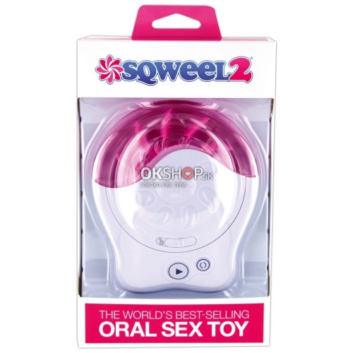 Sqweel 2 Oral Sex Stimulator - Biela