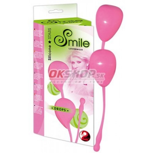 Smile DROPS - venušine guličky ružové