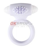 Funny Cock vibrating ring biely