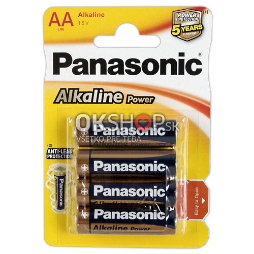 Panasonic AA 4batérie 