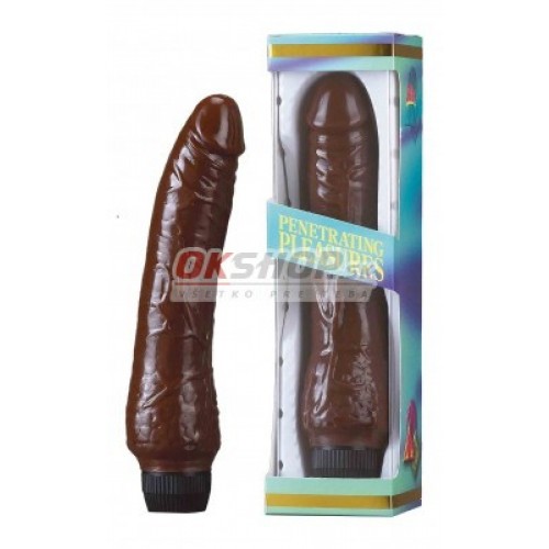 Jelly Vibrator Brown