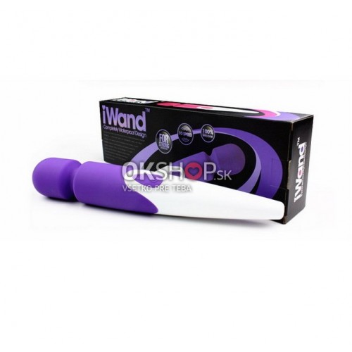 Wand massager fialový