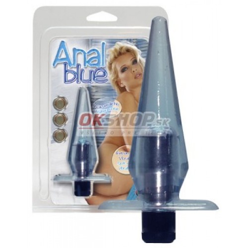 Análny vibrátor Anal Blue