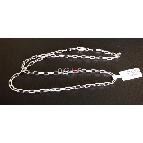 Strieborná retiazka cable VO4D 45 cm 5,47 g