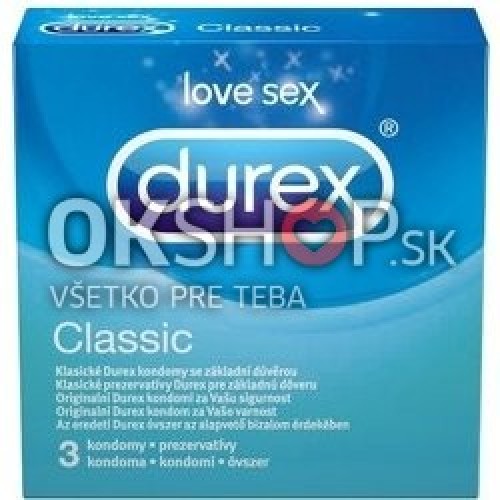 Durex classic 3 ks