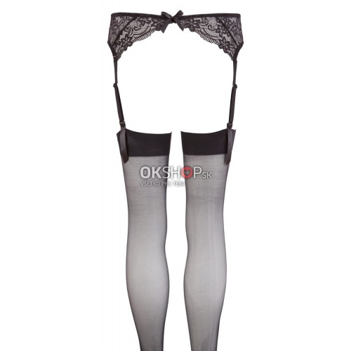 Cottelli Collection Plus Suspender Belt Black