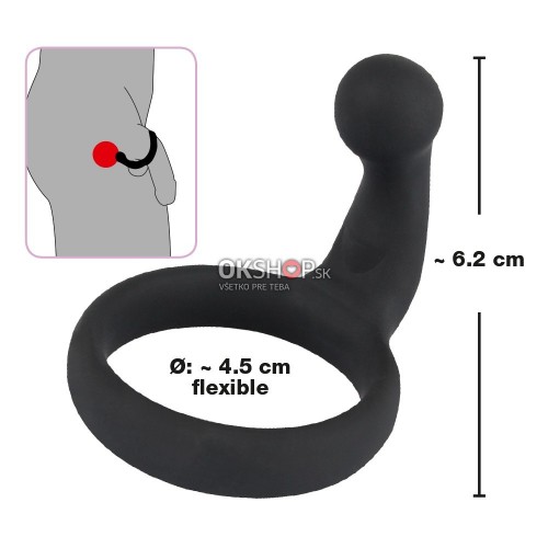 Black velvets krúžok na penis 