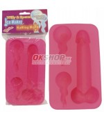 Penis a spermie - forma na pečenie